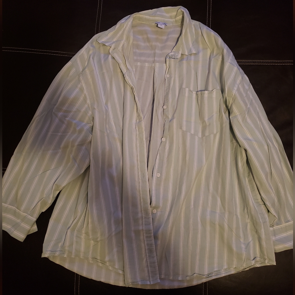 Four Button Down Boyfriend Shirts